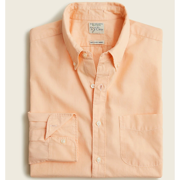 J. Crew Other - NWT J.Crew Secret Wash organic cotton poplin shirt size M